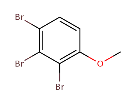 Molecular Structure of 95970-13-1 (Benzene, 1,2,3-tribromo-4-methoxy-)