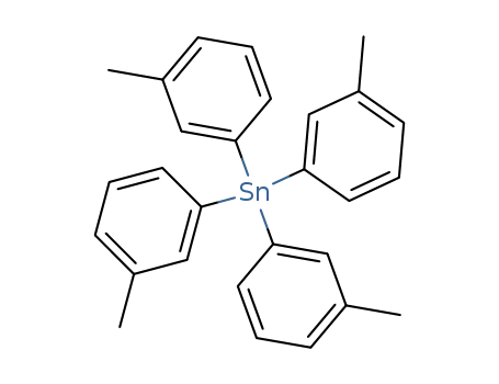 Molecular Structure of 16260-21-2 (Stannane, tetrakis(3-methylphenyl)-)