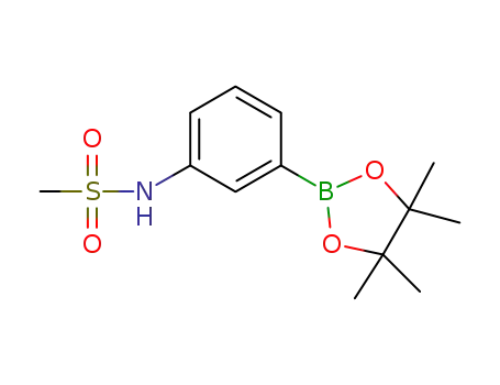 N-(3-(4,4,5,5-tetramethyl-1,3,2-dioxaborolan-2-yl)phenyl)methanesulfonamide