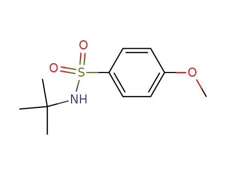 N-(4-methoxyphenylsulfonyl)-N-(tert-butyl)amine