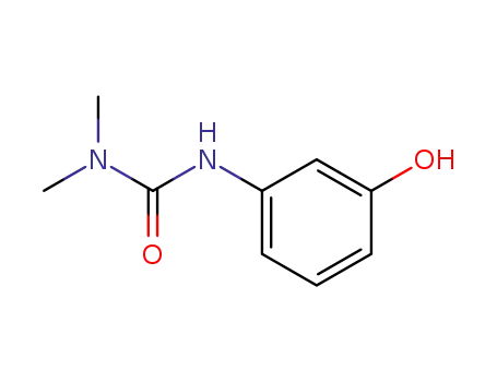 Molecular Structure of 4849-46-1 (3-(3-hydroxyphenyl)-1,1-dimethyl-urea)