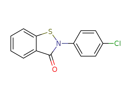 1,2-Benzisothiazol-3(2H)-one, 2-(4-chlorophenyl)-