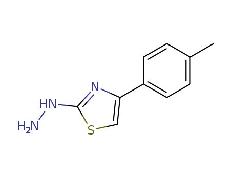 2(3H)-Thiazolone, 4-(4-methylphenyl)-, hydrazone