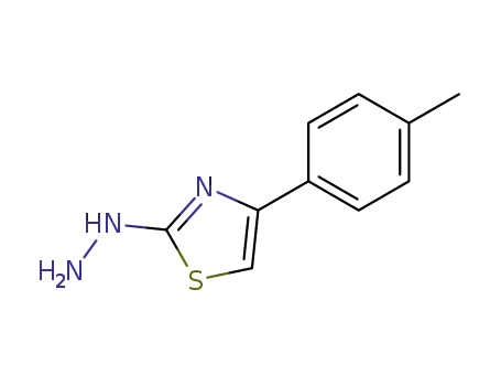 Molecular Structure of 4872-78-0 (4-(4-METHYLPHENYL)-2(3H)-THIAZOLONE HYDRAZONE)
