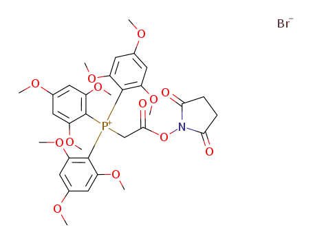 (N-Succinimidyloxycarbonyl-methyl)tris(2,4,6-trimethoxyphenyl)phosphonium Bromide