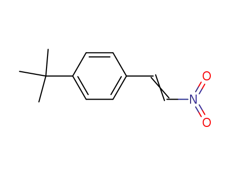 Molecular Structure of 62248-86-6 (Benzene, 1-(1,1-dimethylethyl)-4-(2-nitroethenyl)-)