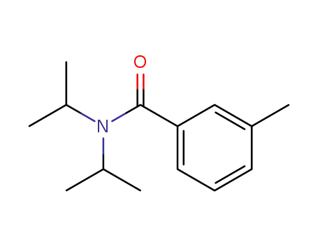 Molecular Structure of 5448-36-2 (3-methyl-N,N-dipropan-2-yl-benzamide)