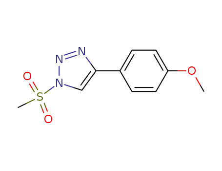 4-(4-methoxyphenyl)-1-(methylsulfonyl)-1H-1,2,3-triazole