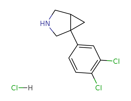 1-(3,4-dichlorophenyl)-3-azabicyclo[3.1.0]hexane hydrochloride