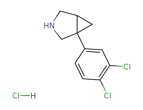 1-(3,4-dichlorophenyl)-3-azabicyclo[3.1.0]hexane Hydrochloride