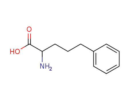 Molecular Structure of 34993-02-7 (2-amino-5-phenylpentanoic acid)