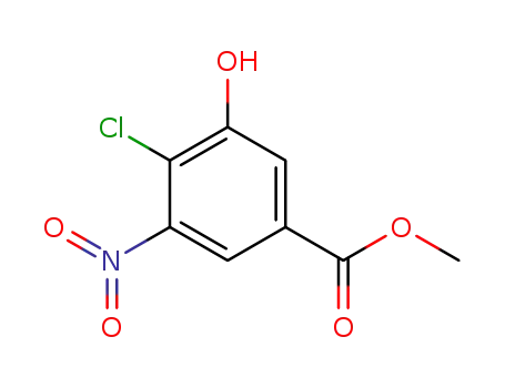 4-chloro-3-hydroxy-5-nitrobenzoic acid methyl ester