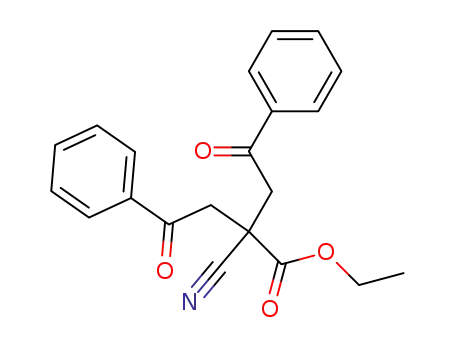Ethyl 2-cyano-4-oxo-2-(2-oxo-2-phenylethyl)-4-phenylbutanoate