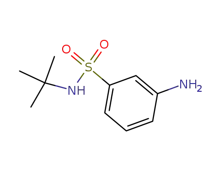 Molecular Structure of 608523-94-0 (3-AMINO-N-(TERT-BUTYL)BENZENESULFONAMIDE)