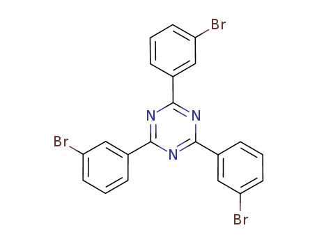 2,4,6-tris(3-bromophenyl)-1,3,5-triazine cas no. 890148-78-4 98%