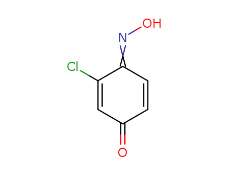 2,5-Cyclohexadien-1-one, 3-chloro-4-hydroxyimino- cas  13362-36-2