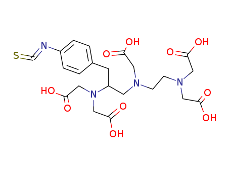 Glycine, N-[2-[bis(carboxymethyl)amino]ethyl]-N-[2-[bis(carboxymethyl)amino]-3-(4-isothiocyanatophenyl)propyl]-