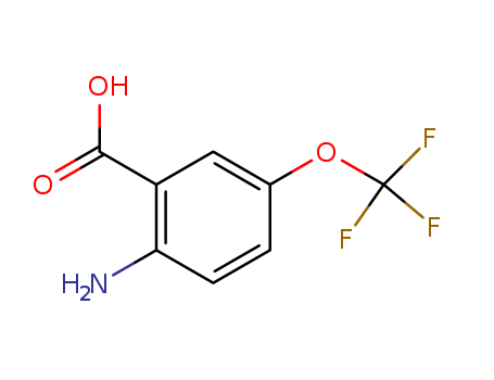 2-Amino-5-(Trifluoromethoxy)Benzoic Acid cas no. 83265-56-9 98%