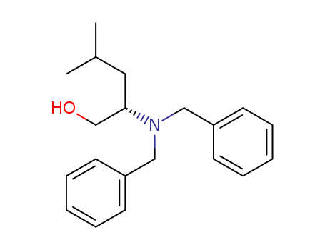 1-Pentanol,2-[bis(phenylmethyl)amino]-4-methyl-, (2S)-