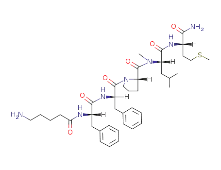 L-Methioninamide, N-(5-amino-1-oxopentyl)-L-phenylalanyl-L-phenylalanyl-L-prolyl-N-methyl-L-leucyl-