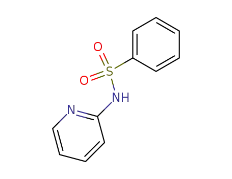 Molecular Structure of 1212-07-3 (N-(2-Pyridyl)benzenesulfonaMide, 97%)