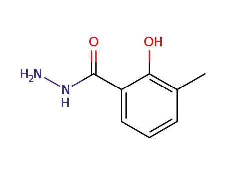 Molecular Structure of 30991-42-5 (2-HYDROXY-3-METHYLBENZHYDRAZIDE)