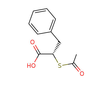 Benzenepropanoic acid, a-(acetylthio)-, (aS)-