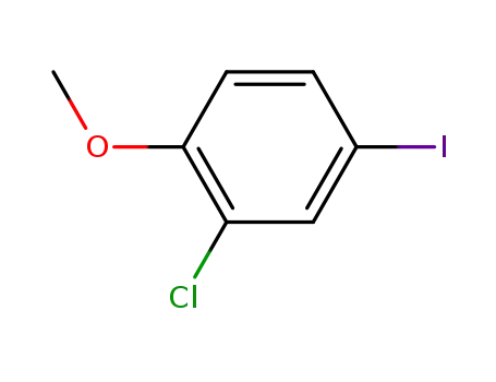 벤젠, 2-클로로-4-요오도-1-메톡시-