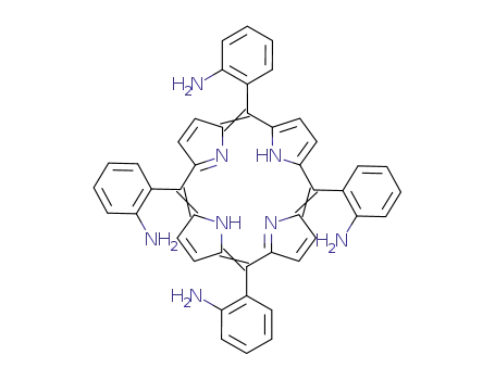 Molecular Structure of 68070-27-9 (BenzenaMine, 2,2',2'',2'''-(21H,23H-porphine-5,10,15,20-tetrayl)tetrakis-, stereoisoMer)