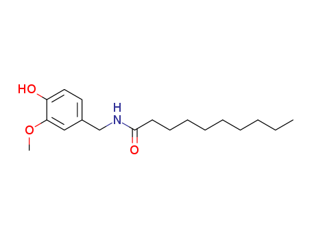 Decylic acid vanillylamide CAS No:31078-36-1