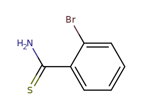 Molecular Structure of 30216-44-5 (2-BROMOTHIOBENZAMIDE)