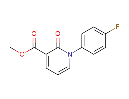 3-Pyridinecarboxylic acid, 1-(4-fluorophenyl)-1,2-dihydro-2-oxo-, methyl
ester