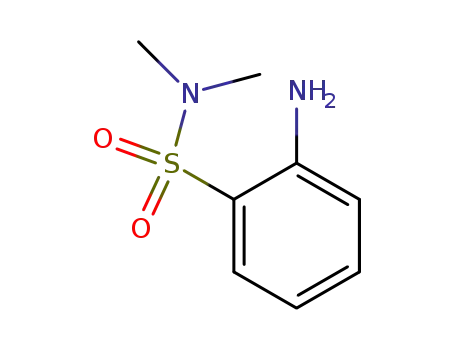 Molecular Structure of 54468-86-9 (2-amino-N,N-dimethylbenzenesulfonamide)