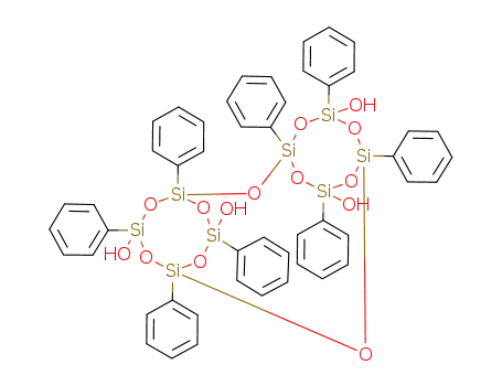 3,9,14,17-tetrahydroxy-1,3,5,7,9,11,14,16-octaphenyltricyclo[7.3.3<sup>7,10</sup>]octasilsesquioxane
