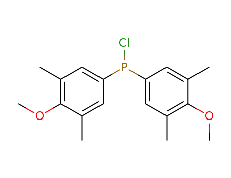 Molecular Structure of 136802-85-2 (BIS(3,5-DIMETHYL-4-METHOXYPHENYL)CHLOROPHOSPHINE)