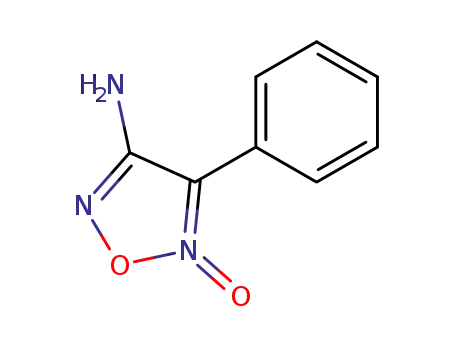 Molecular Structure of 30059-86-0 (4-amino-3-phenylfuroxane)