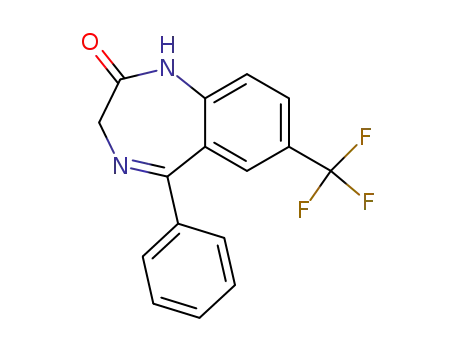 2H-1,4-Benzodiazepin-2-one, 1,3-dihydro-5-phenyl-7-(trifluoromethyl)-