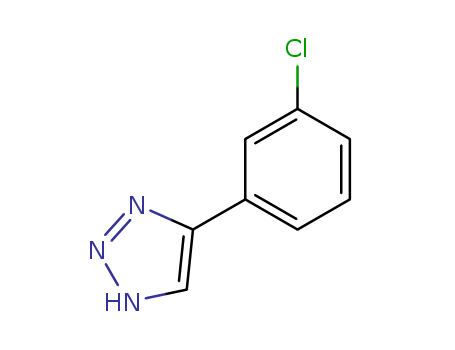 1H-1,2,3-Triazole, 4-(3-chlorophenyl)-