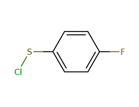 Benzenesulfenyl chloride, 4-fluoro-