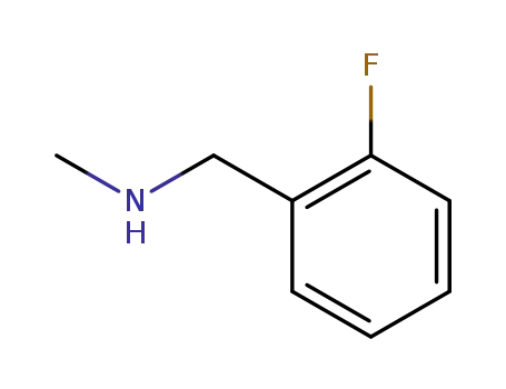 Molecular Structure of 399-30-4 ((2-FLUOROBENZYL)METHYLAMINE)