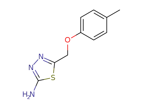 5-[(4-Methylphenoxy)methyl]-1,3,4-thiadiazol-2-amine