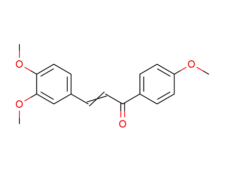 Molecular Structure of 36685-66-2 ((2E)-3-(3,4-dimethoxyphenyl)-1-(4-methoxyphenyl)prop-2-en-1-one)