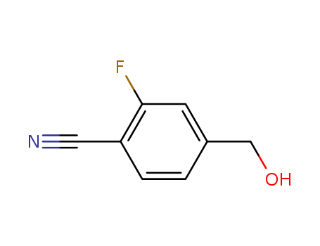 2-FLUORO-4-(HYDROXYMETHYL)BENZENECARBONITRILE