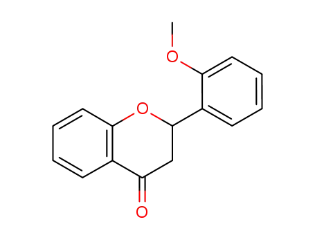 2,3-dihydro-2-(2-methoxyphenyl)-4H-1-benzopyran-4-one