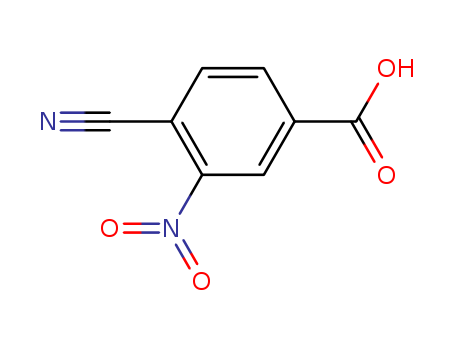 4-cyano-3-nitrobenzoic acid cas no. 153775-42-9 98%