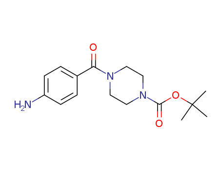 tert-Butyl 4-(4-aminobenzoyl)tetrahydro-1(2H)-pyrazinecarboxylate