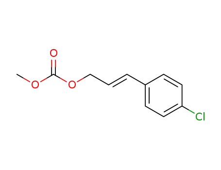 Carbonic acid, 3-(4-chlorophenyl)-2-propenyl methyl ester, (E)-