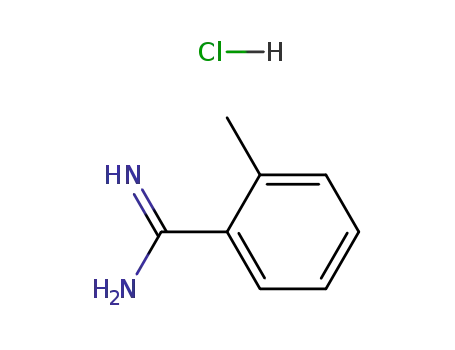 Molecular Structure of 18636-98-1 (2-Methylbenzamidine hydrochloride)