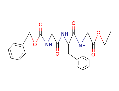 Glycine, N-[N-[N-[(phenylmethoxy)carbonyl]glycyl]phenylalanyl]-, ethyl ester