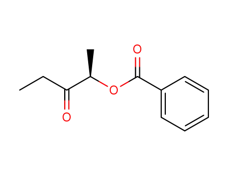 Molecular Structure of 460997-47-1 ((R)-3-Oxopentan-2-yl benzoate)